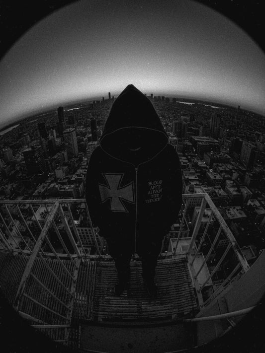 FULL ZIP FLEECE HOODIE "UNPERFECT"